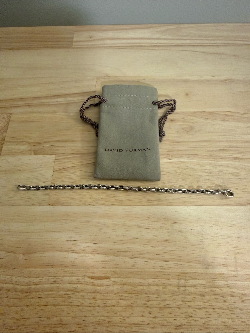 David Yurman Silver Link Bracelet